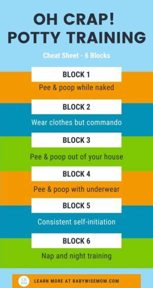 Oh Crap! Potty Training: The 5 Blocks to Follow .